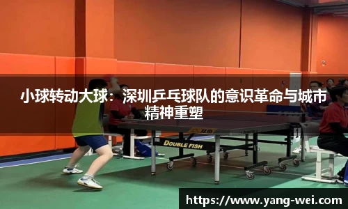 小球转动大球：深圳乒乓球队的意识革命与城市精神重塑